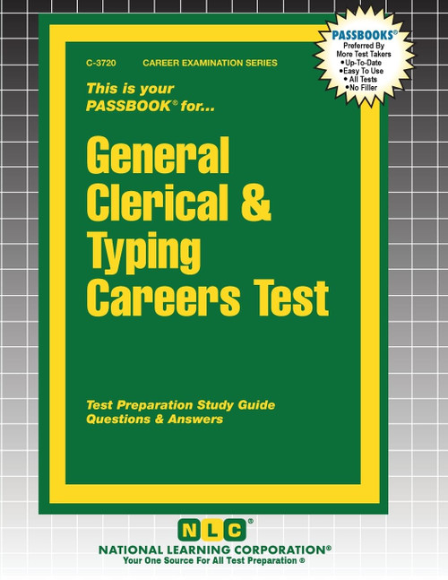 General Clerical & Typing Careers Test (Career Examination)