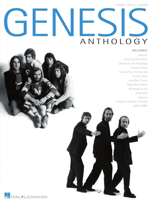 Genesis Anthology Piano, Vocal and Guitar Chords