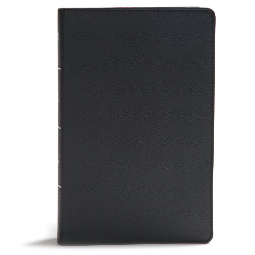 Giant Print Reference Bible, Black – Genuine Leather, Red Letter,