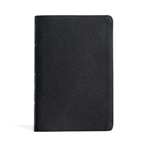 Giant Print Reference Bible, Black – Genuine Leather, Red Letter,