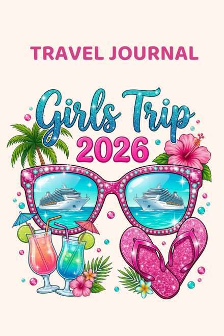 Girls Trip 2026: Travel Diary for Best Friends Vacation – Adventure Memories
