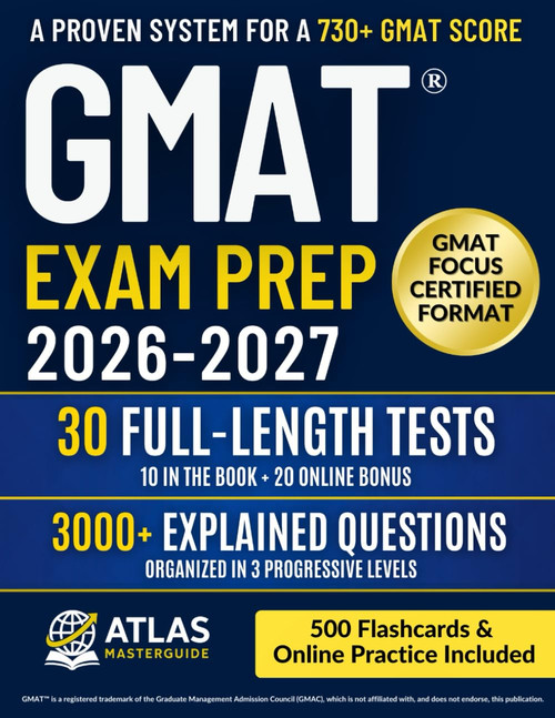 GMAT® Exam Prep: The Strategic Guide to the New GMAT Focus 3