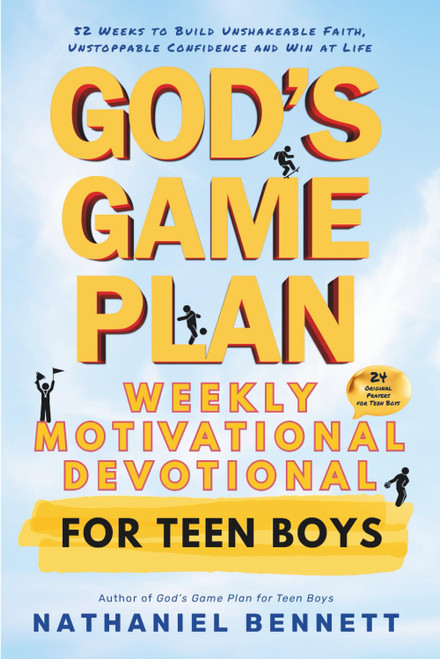 God's Game Plan Weekly Motivational Devotional for Teen Boys