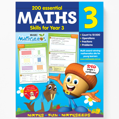 Grade 3 Math Workbook Ages 7–9: 200 Essential Math Lessons – Counting to 10