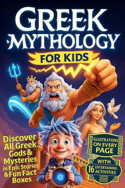 Greek Mythology for Kids: All Greek Gods & Mysteries in an