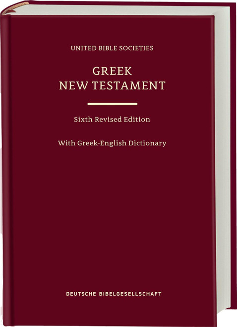 Greek New Testament (UBS6) with Greek-English Dictionary (Ancient Greek
