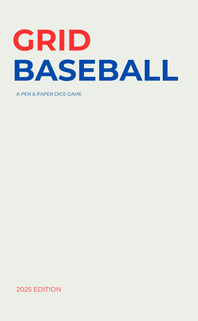 Grid Baseball | A Pen & Paper Baseball Game
