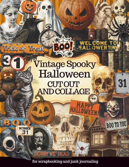 Halloween Cut Out and Collage Ephemera