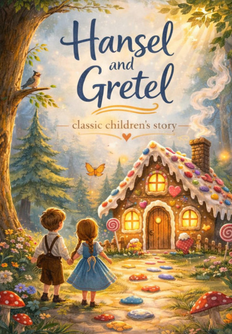 Hansel and Gretel – Illustrated Classic Fairy Tale for Kids Bedtime Storybook
