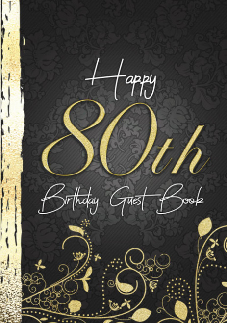 Happy 80th Birthday Guest Book