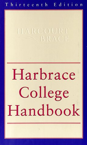 Harbrace College Handbook,13e(new Org)