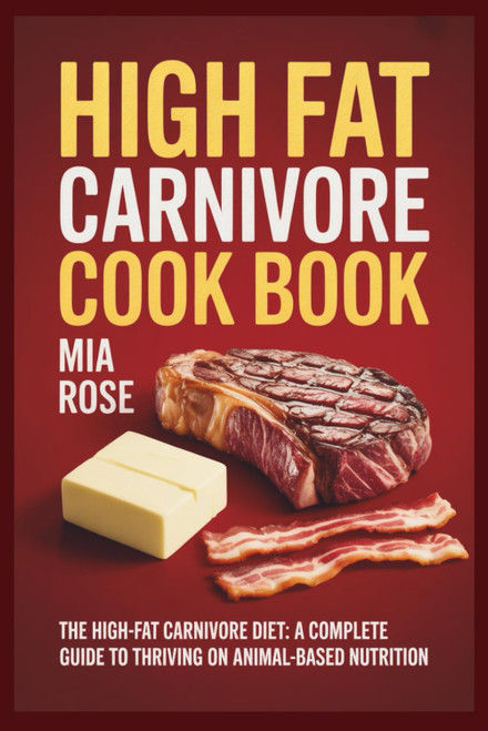 High Fat Carnivore Cook Book: The High-Fat Carnivore Diet: A Complete