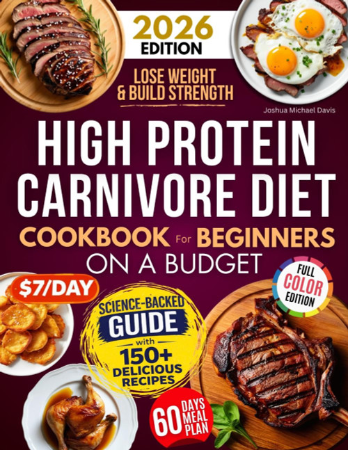High Protein Carnivore Diet Cookbook For Beginners on a Budget