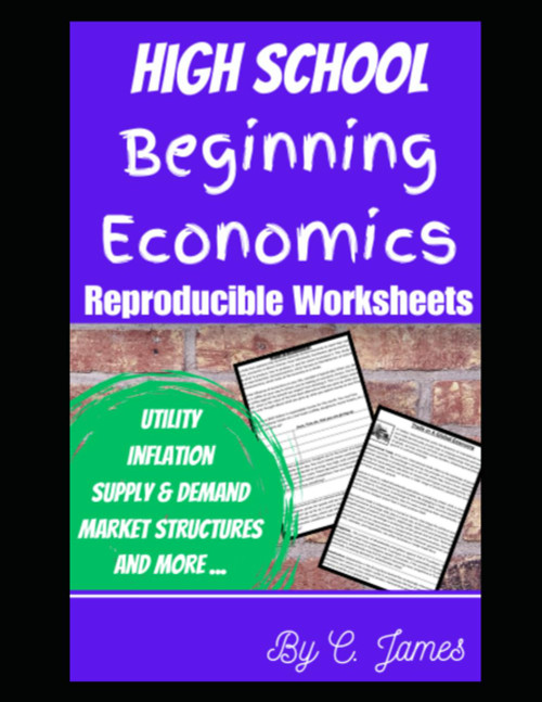 High School Beginning Economics Reproducible Worksheets