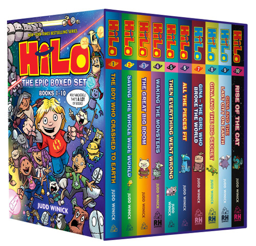 Hilo: The Epic Boxed Set (Books 1-10) (A Graphic Novel Boxed Set)
