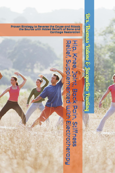 Hip, Knee, Joint, Back Pain, Stiffness Relief, Supplemented with