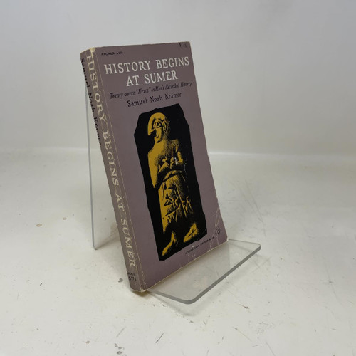 History Begins at Sumer (Doubleday Anchor Books, A175)