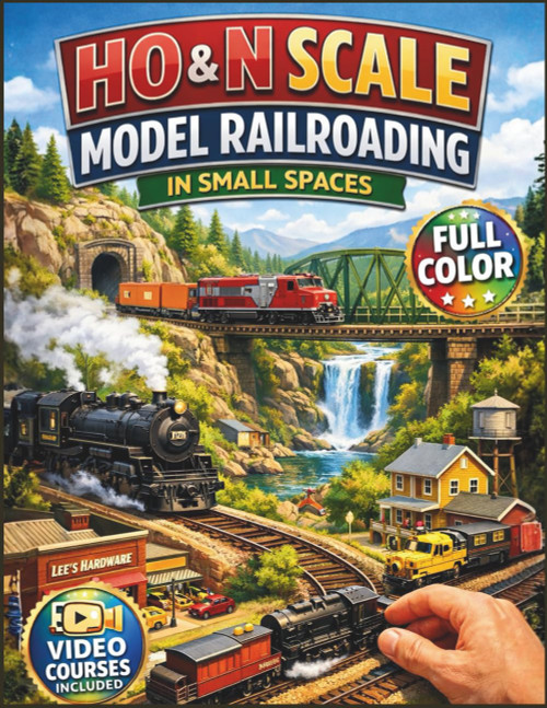 HO & N Scale Model Railroading In Small Spaces