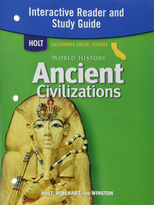 Holt World History California: Interactive Reader and Study Guide Grades