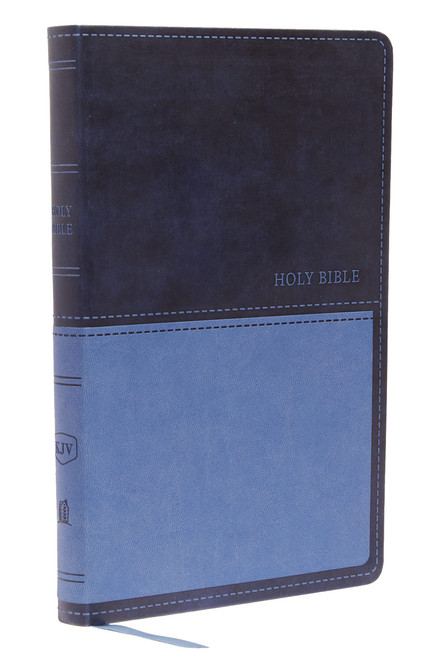 Holy Bible – Thinline, Leathersoft, Blue, Red Letter (King James)