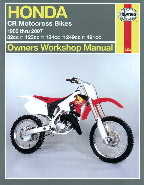 Honda Motocross Bikes: 1986 thru 2007 (Owners' Workshop Manual)