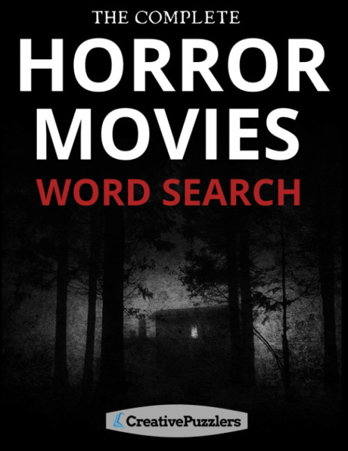Horror Movies Word Search: Horror Films Puzzle Book