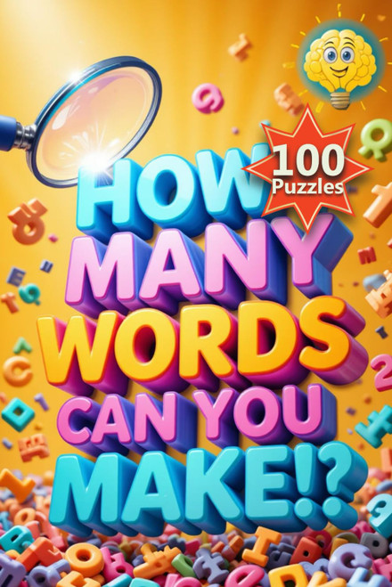 How Many Words Can You Make?: Challenge Your Mind
