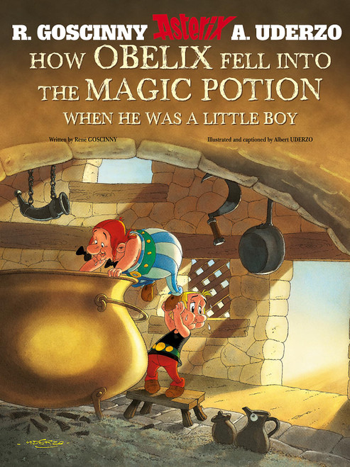 How Obelix Fell Into the Magic Potion: When He Was a Little Boy