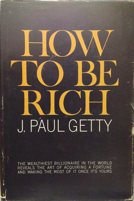 How to be rich,