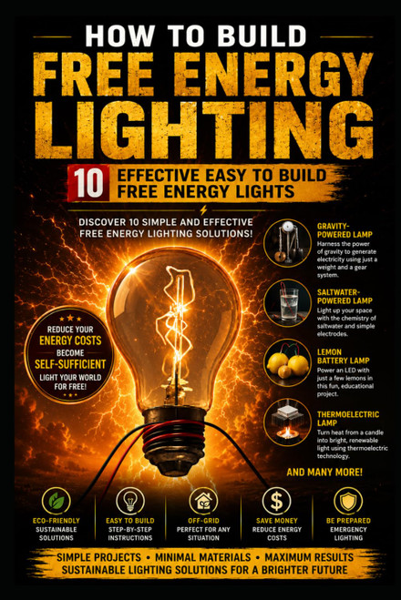 How to Build Free Energy Lighting