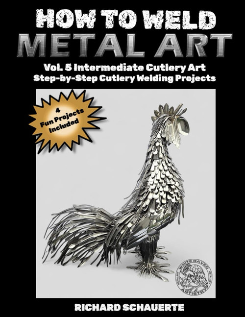 How to Weld Metal Art Vol.5 Intermediate Cutlery Art
