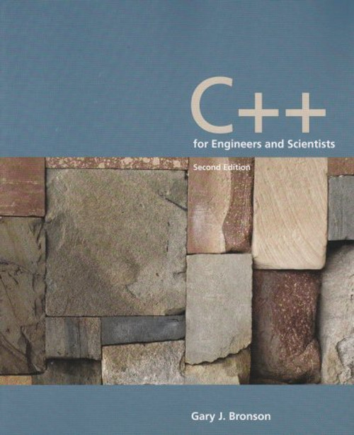 C++ For Engineers And Scientists