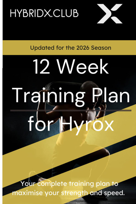 Hyrox 12 Week Training Plan for Hyrox Race Preparation