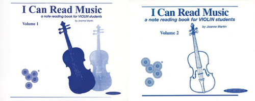I Can Read Music for VIOLIN students 2 Books Set - Volume 1 & Volume 2