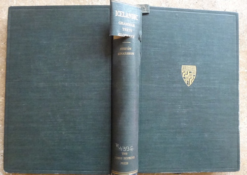 Icelandic Grammar Texts Glossary.