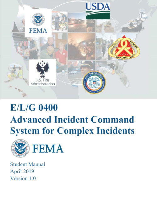 ICS-400: Advanced ICS Command and General Staff-Complex Incidents: