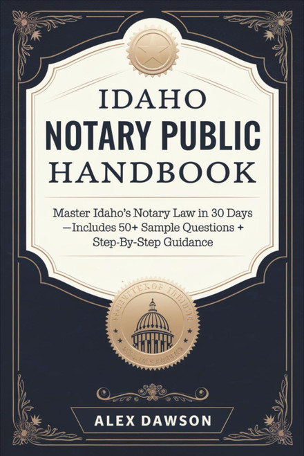 Idaho Notary Public Handbook: Master Idaho's Notary Law in 30 Days—Includes 50+ Sample
