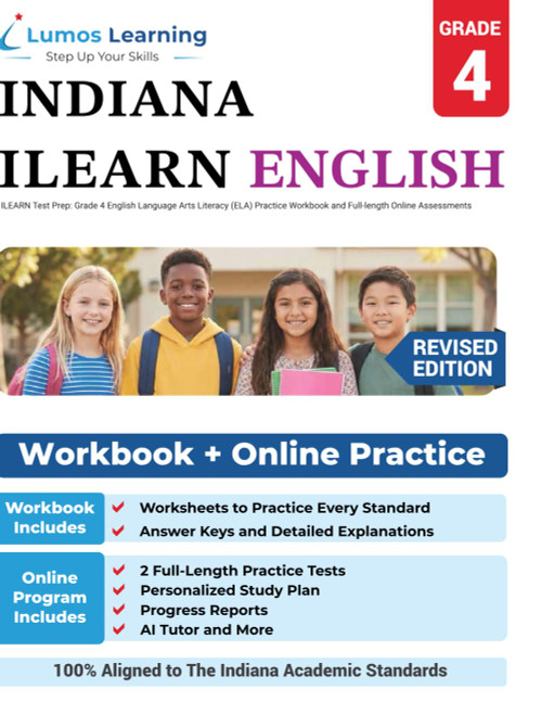 ILEARN Test Prep: Grade 4 English Language Arts Literacy