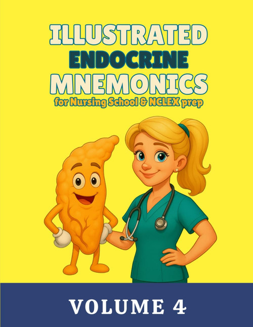 Illustrated Endocrine Mnemonics for Nursing School & NCLEX Prep