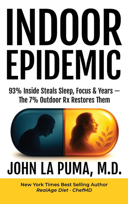 Indoor Epidemic: 93% Inside Steals Sleep, Focus & Years—The 7% Outdoor Rx Restores Them