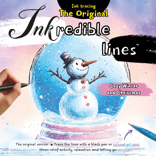 Inkredible Lines Ink Tracing Cozy Winter and Christmas