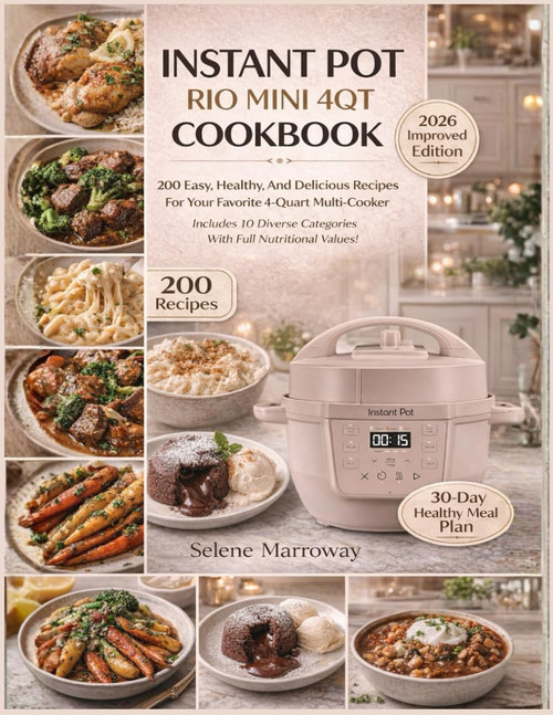 Instant Pot Rio Mini 4QT Cookbook