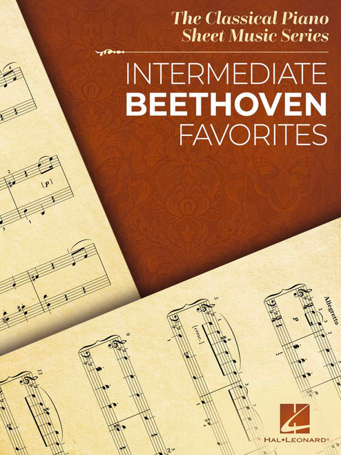 Intermediate Beethoven Favorites: Classical Piano Sheet Music Series