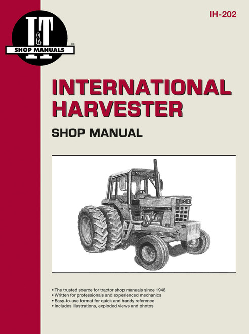 International Harvester Shop Manual Ih-202