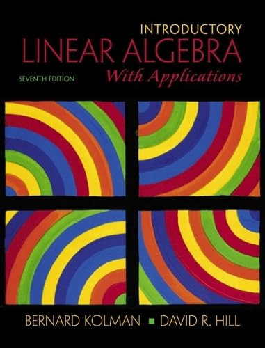 Introductory Linear Algebra with Applications