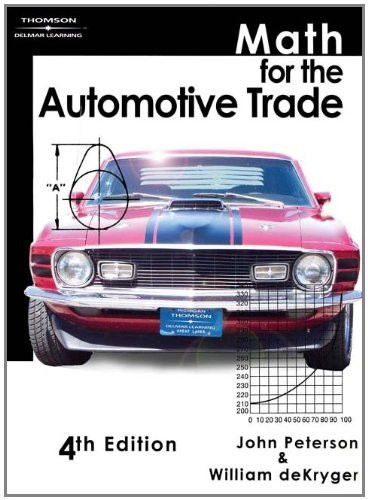 Math For The Automotive Trade
