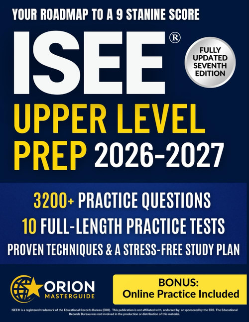ISEE® Upper Level Prep: The Strategic Guide to the ISEE Upper Level 3