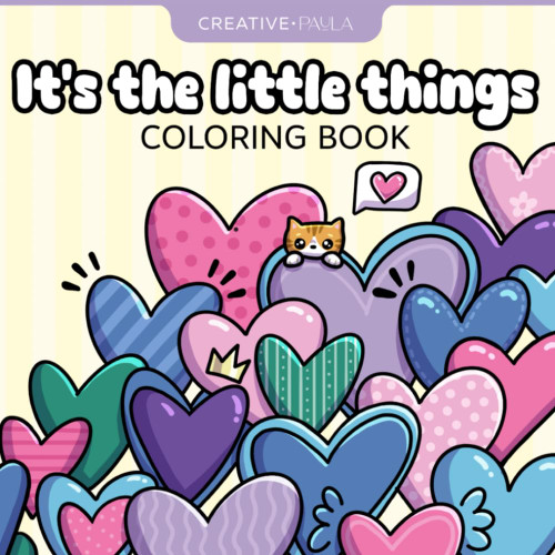 It's the Little Things: Easy and Bold Coloring Book