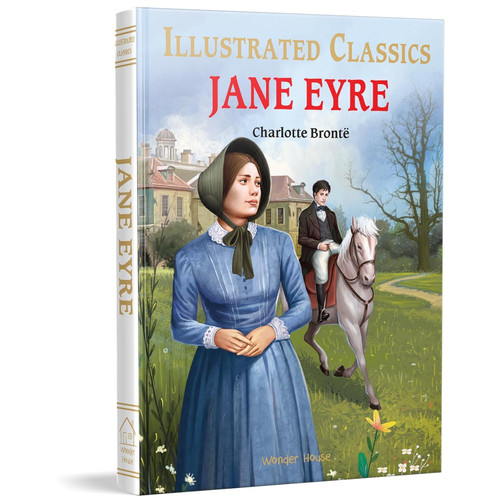 Jane Eyre: illustrated Abridged Children Classics English Novel with