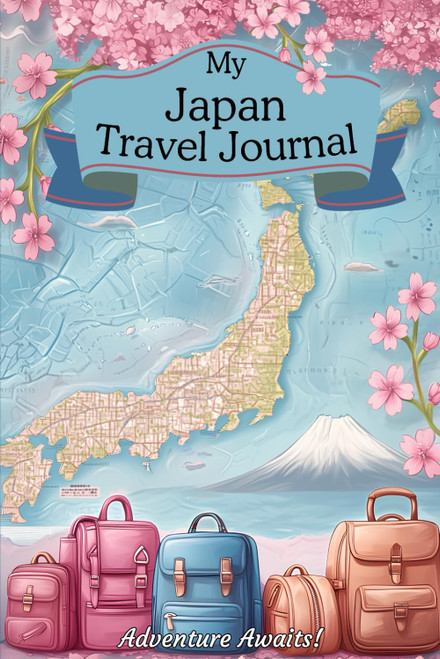 Japan Travel Journal: Daily Diary for Teens with Unique Prompts to